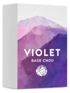Cartouche impression encre violet base chou