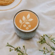 Exemple café impression encre marron