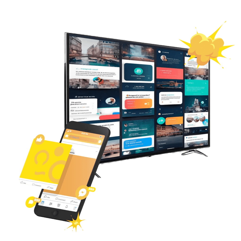 Animation interactive innovante social wall