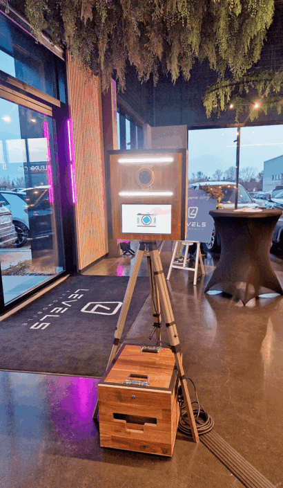 Animation Photobooth - Photobox avec Borne photo autonome