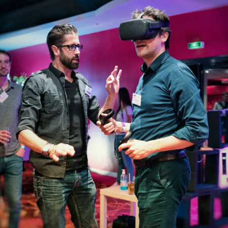 Animation VR innovante avec casque à réalité virtuelle