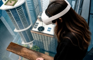 Jeu Casque VR - Sky walk Challenge