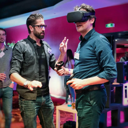 Animation VR innovante avec casque à réalité virtuelle