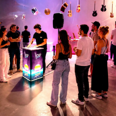 Animation musicale innovante Loop machine